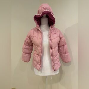 Nike Fuchsia Puffer Jacket
